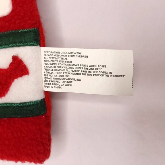 Advent Calendar 2007 Prima Creations Felt Santa Claus 21" x 11" Felt Christmas - Picture 3 of 6